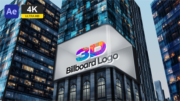 Photo of 3D Billboard City Logo Reveal – Videohive 60507227