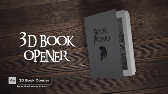 Photo of 3D Book Opener  AE – Videohive 29485297