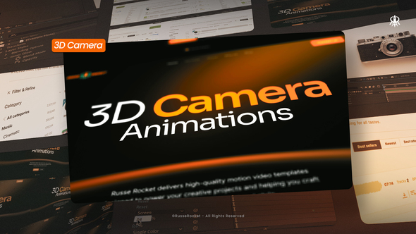 Photo of 3D Camera Animation – Videohive 60334721