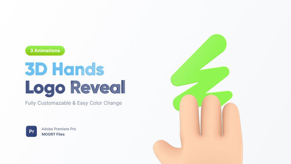 Photo of 3D Hands Logo – Videohive 60293174