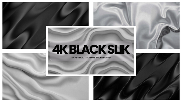 Photo of 4K Black Silk Background – Videohive 60020496
