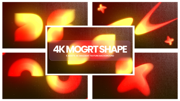 Photo of 4K Gradient Shapes Mogrt – Videohive 60153091
