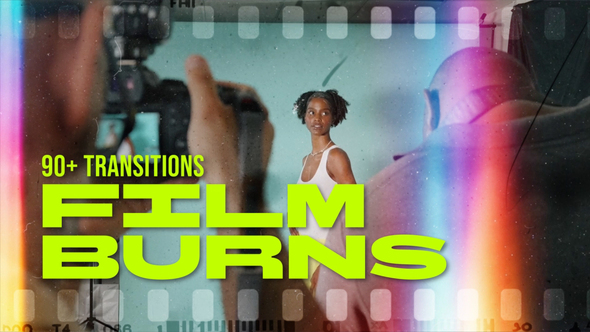 Photo of 90 Transitions Film Burns Light Leaks – Videohive 60517527