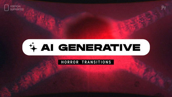 Photo of AI Generative Horror Transitions | Vertical | Premiere Pro – Videohive 60442903
