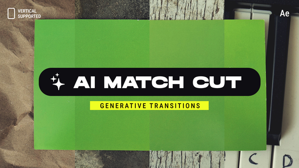 Photo of AI Generative Photo Match Cut Transitions | Vertical | After Effects – Videohive 60481999