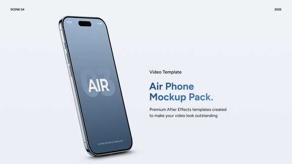 Photo of Air Phone Mockup Pack – Videohive 60154310