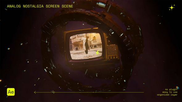 Photo of Analog Nostalgia Screen Scene Mockup – Videohive 60010093