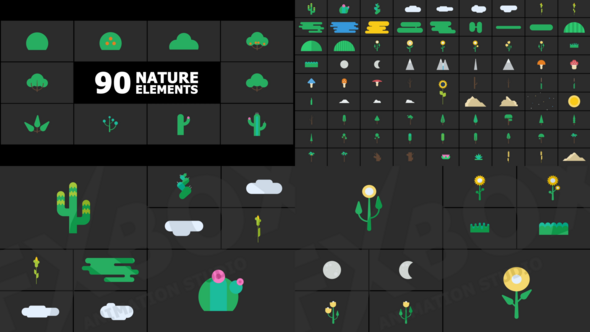 Photo of Animated Nature Elements for After Effects – Videohive 60483169