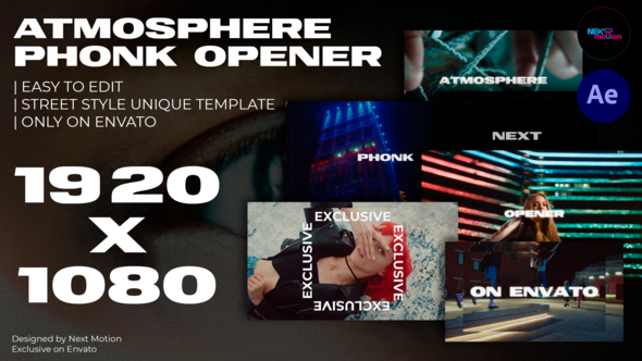 Photo of Atmosphere Phonk Opener – Videohive 60440427