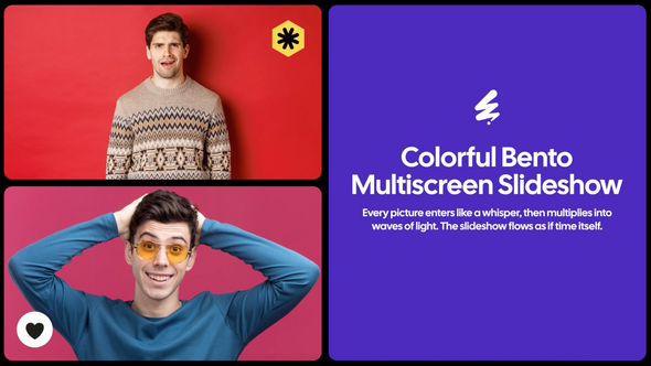 Photo of Bento Colorful Slideshow – Videohive 60087461
