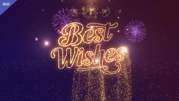 Photo of Best Wishes Line Gold – Videohive 60318474
