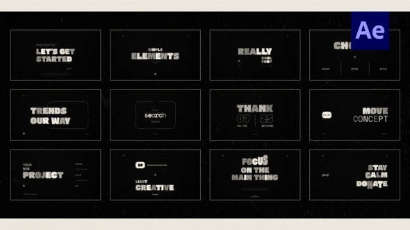 Photo of Big Rhythm Titles /Ae – Videohive 60091441