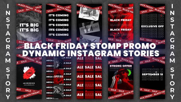 Photo of Black Friday Stomp Promo – Dynamic Instagram Stories Template for Sales & Discounts – Videohive 60043321