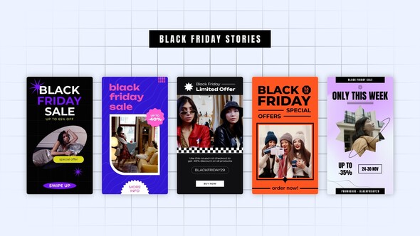 Photo of Black Friday Stories – Videohive 60362567