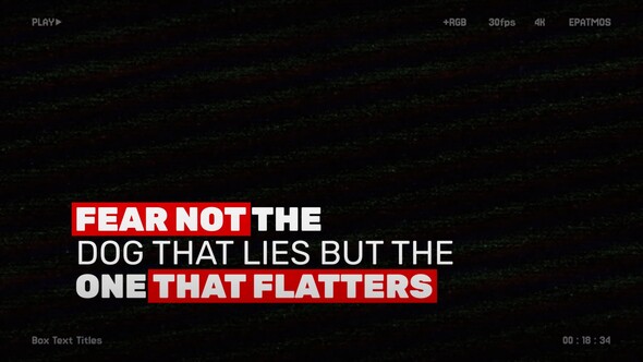 Photo of Box Text Titles | DR – Videohive 60153598