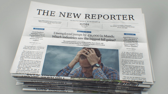 Photo of Photoreal Newspaper 4K | Breaking News – Videohive 37114962