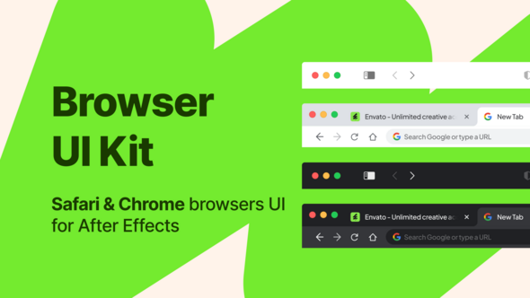 Photo of Browser UI kit – Videohive 60460593