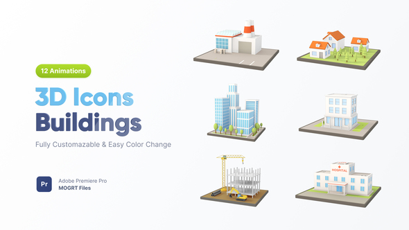 Photo of Building 3D Elements – Videohive 60262673