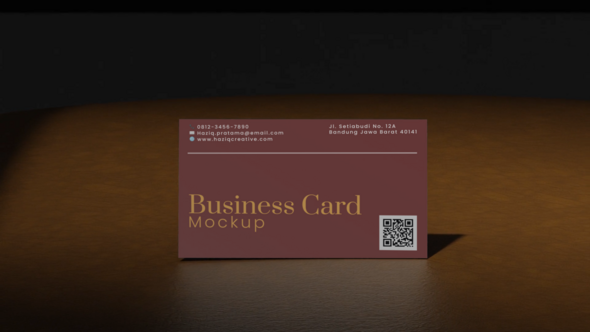 Photo of Business Card Mockup – Videohive 60362379