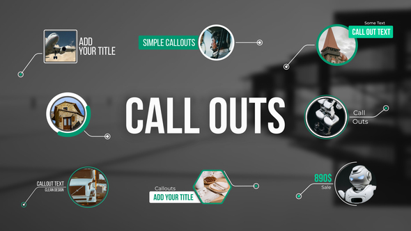 Photo of Call Outs – Videohive 60545745