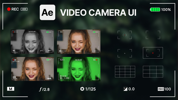 Photo of Camera Recording Screen Overlays – Videohive 60153487