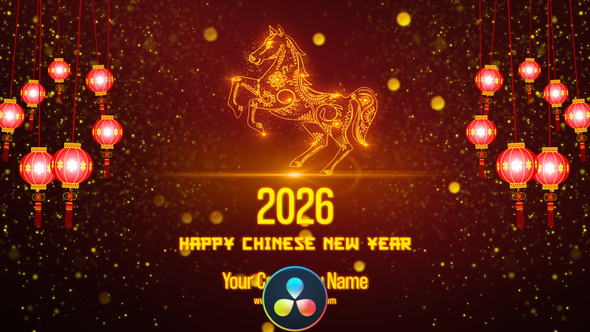 Photo of Chinese New Year Greetings 2026- DaVinci Resolve – Videohive 35567816