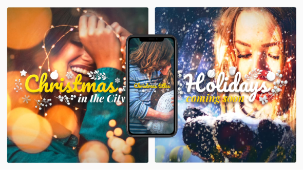 Photo of Christmas City – Holiday Slideshow with Vintage Effects & Vertical Formats – Videohive 29484806