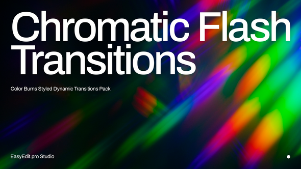 Photo of Chromatic Flash Transitions – Videohive 60404580