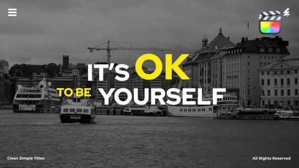 Photo of Clean Simple Titles /Fcpx – Videohive 60294029