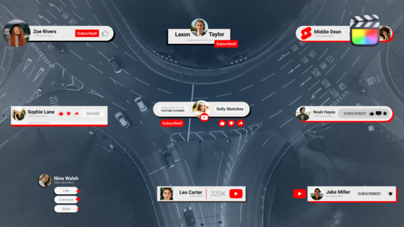 Photo of Clean Social Media Titles /Fcpx – Videohive 60294328