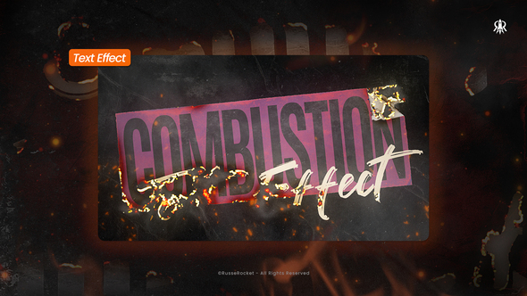 Photo of Combustion Text – Videohive 60033549