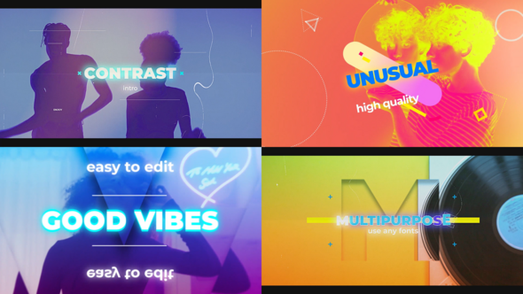 Photo of Contrast Intro for After Effects – Videohive 60023215