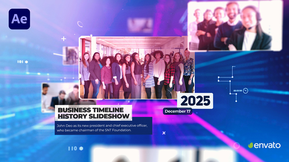 Photo of Corporate Timeline History Slideshow – Videohive 60531887