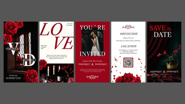 Photo of Creative Instagram Reels Wedding Invitation – Videohive 60150923