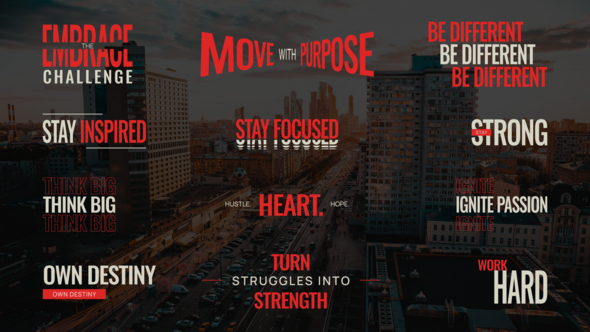Photo of Creative Kinetic Text Titles – Videohive 60249470