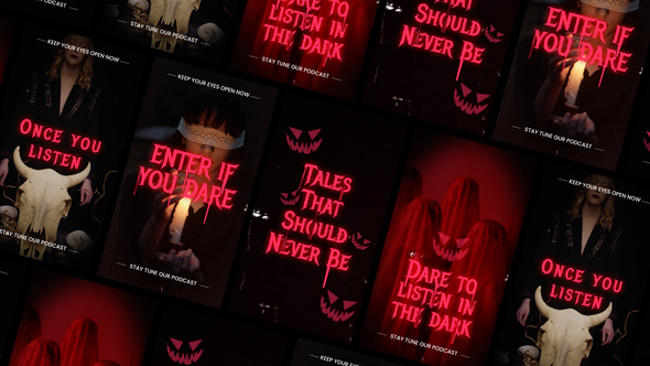 Photo of Creepy Stories Podcast Intro – Videohive 60543778