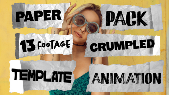Photo of Crumpled Paper Animation – Videohive 60041621