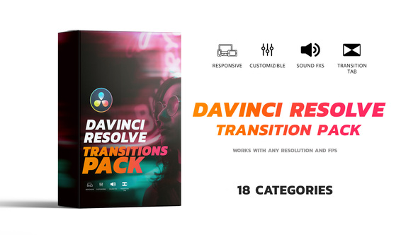 Photo of 100+ Dynamic Seamless Transitions Pack for DaVinci Resolve | Edit Page & Fusion Ready – Videohive 29711318