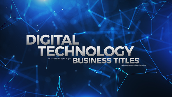 Photo of Digital Technology Business Titles – Videohive 31282768