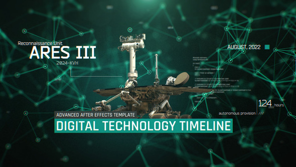 Photo of Digital Technology Timeline – Videohive 57733439
