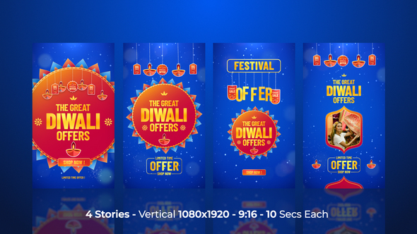 Photo of Diwali Festival Sale Stories – Videohive 60203416