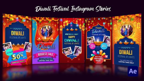Photo of Diwali festival Stories – Videohive 60045553