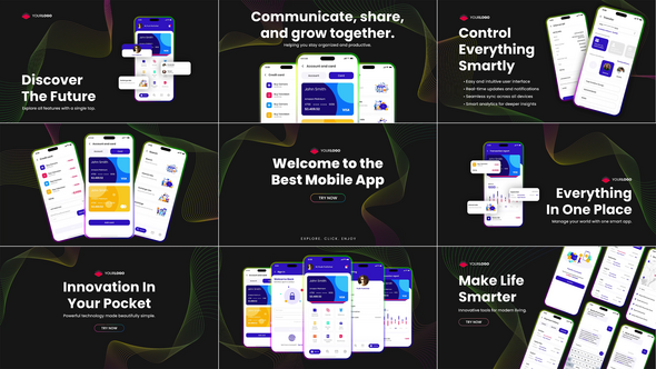 Photo of Dynamic App Promo – Videohive 60153143