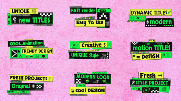 Photo of Dynamic Funny Lower Thirds – Videohive 60317885