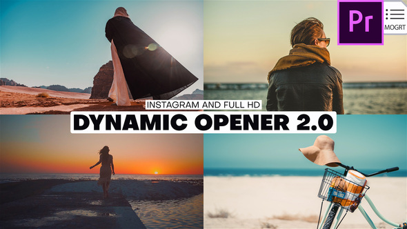 Photo of Dynamic Opener 2.0 | MOGRT – Videohive 60474734