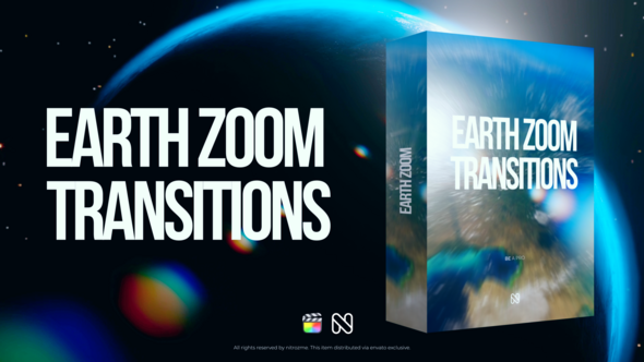 Photo of Earth Zoom Transitions for Final Cut Pro X – Videohive 60325585