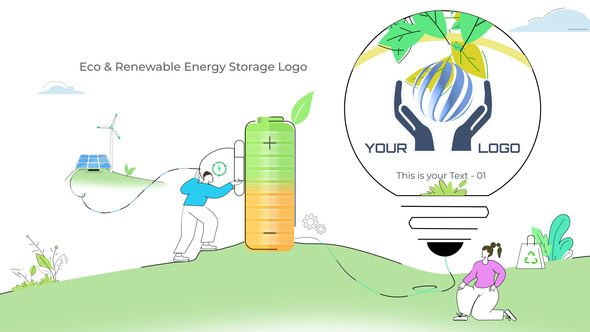 Photo of Eco & Renewable Energy Storage Logo – Videohive 60317898