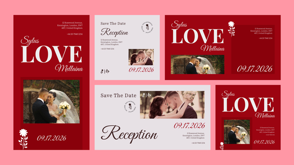 Photo of Elegant Wedding Invitation – Videohive 60290027