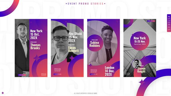 Photo of Event Promo Stories – Videohive 60021291