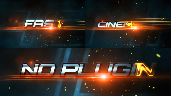 Photo of Fast Trailer Titles – Videohive 60040245
